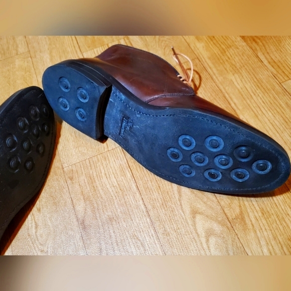 ALLEN EDMONDS 🇺🇸 USA Boots Malvern Chukka Brown Leather Goodyear Welt Sz 11.5 - Picture 10 of 11